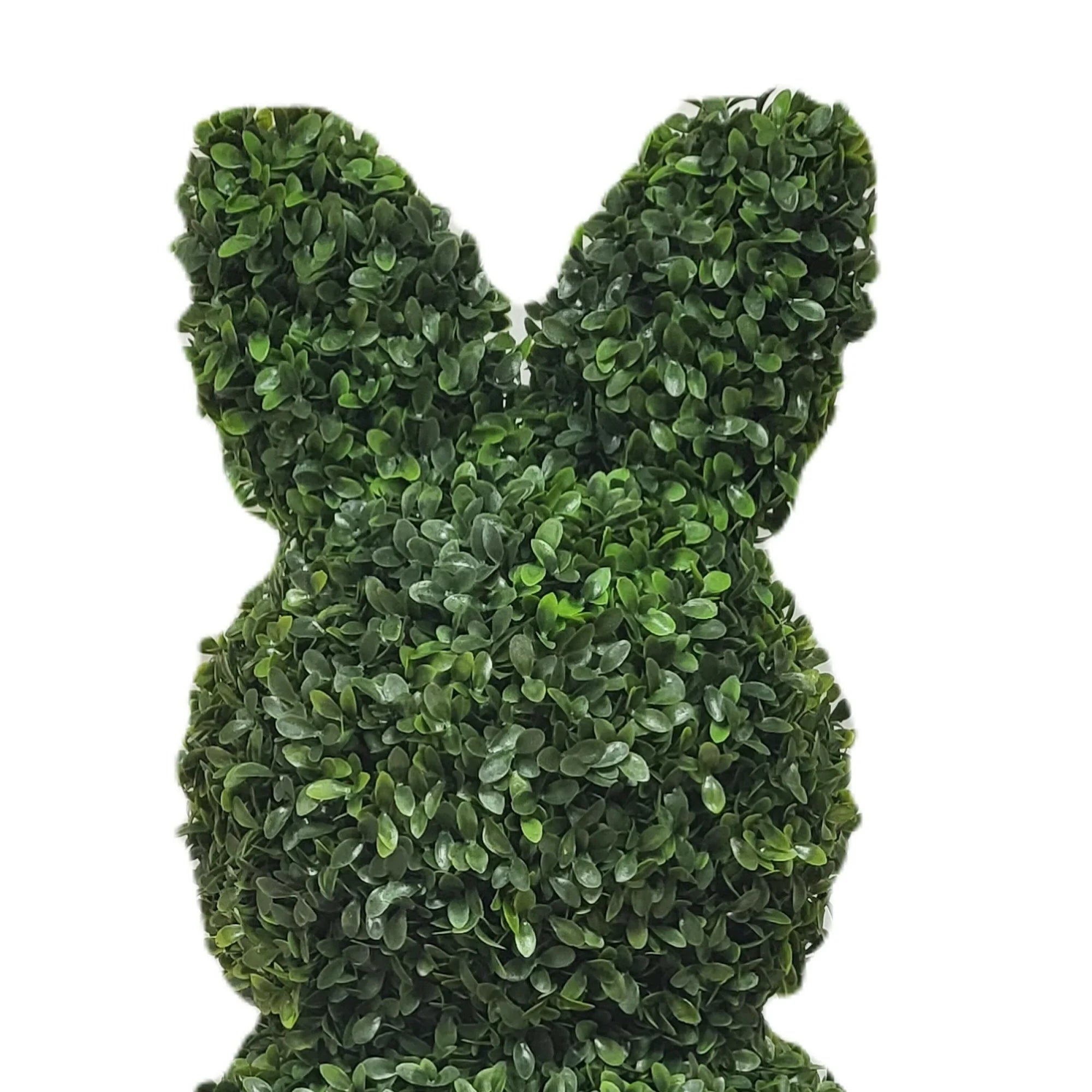 Boxwood Bunny Topiary, Green, 35", by My Texas House